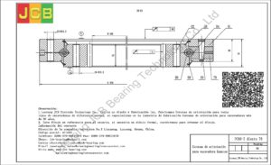 Coronas de orientación para kamatsu excavadora PC60-7 diente 76