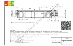 Coronas de orientación para kamatsu excavadora PC750