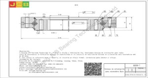 Coronas de orientación para kato excavadora HD250-7