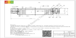 Coronas de orientación para kato excavadora HD450-7