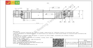 Coronas de orientación para kato excavadora HD512