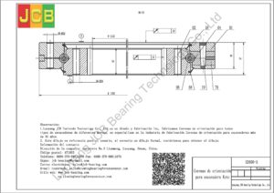 Coronas de orientación para kato excavadora HD800-5