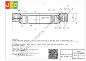 Coronas de orientación para kato excavadora HD880-2