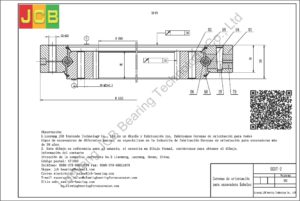 Coronas de orientación para kobelco excavadora SK07-2