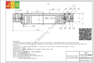Coronas de orientación para kobelco excavadora SK120-1