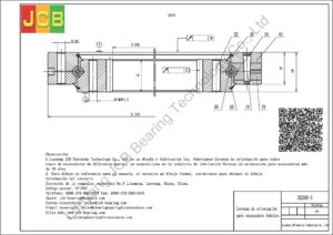 Coronas de orientación para kobelco excavadora SK200-3