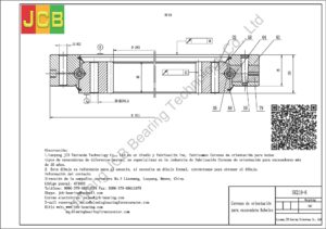 Coronas de orientación para kobelco excavadora SK210-6
