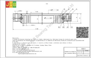 Coronas de orientación para kobelco excavadora SK230-6