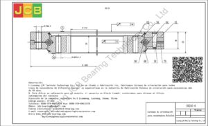 Coronas de orientación para kobelco excavadora SK250-6