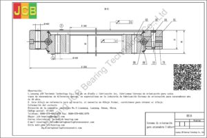 Coronas de orientación para liebherr excavadora R916