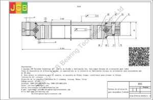 Coronas de orientación para liebherr excavadora R926