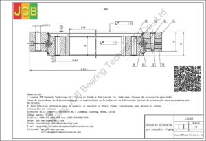 Coronas de orientación para liugong excavadora CLG908