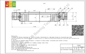 Coronas de orientación para liugong excavadora CLG915