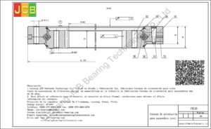 Coronas de orientación para lovol excavadora FR150