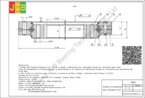 Coronas de orientación para lovol excavadora FR210