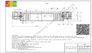 Coronas de orientación para lovol excavadora FR65