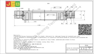 Coronas de orientación para sany excavadora SY195