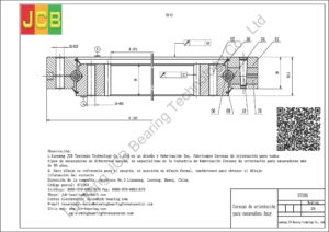 Coronas de orientación para sany excavadora SY205