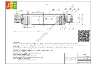 Coronas de orientación para sany excavadora SY305