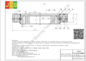Coronas de orientación para sumitomo excavadora SH120Z3