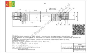 Coronas de orientación para sumitomo excavadora SH200A3