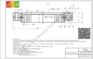 Coronas de orientación para sumitomo excavadora SH200C3