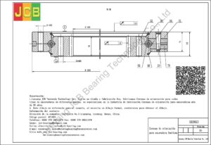 Coronas de orientación para sumitomo excavadora SH200Z3