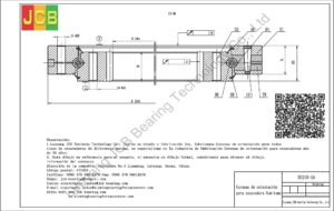 Coronas de orientación para sumitomo excavadora SH210-A5