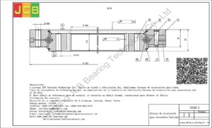 Coronas de orientación para sumitomo excavadora SH240-3