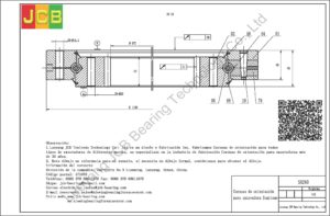 Coronas de orientación para sumitomo excavadora SH260