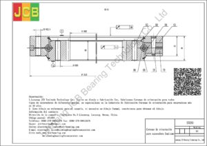 Coronas de orientación para sumitomo excavadora SH280