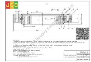 Coronas de orientación para swe excavadora SWE60 diente 93