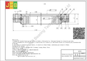 Coronas de orientación para volvo excavadora EC210B