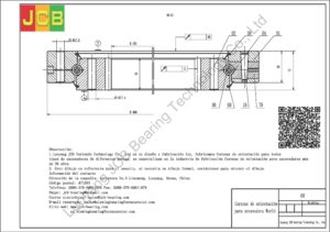 Coronas de orientación para world excavadora 60