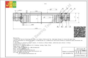 Coronas de orientación para xcg excavadora 210-8 diente 88