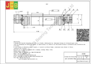 Coronas de orientación para xcmg excavadora XE150A