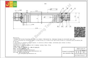 Coronas de orientación para xcmg excavadora XE210 diente 91
