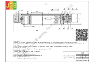Coronas de orientación para xcmg excavadora XE60