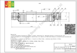 Coronas de orientación para yuchai excavadora YC18-3