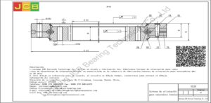 Coronas de orientación para yuchai excavadora YC20