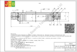 Coronas de orientación para yuchai excavadora YC230-8