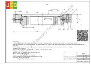 Coronas de orientación para yuchai excavadora YC350