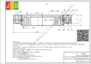 Coronas de orientación para yuchai excavadora YC400-8