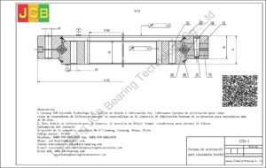 Coronas de orientación para yuchai excavadora YC65-2