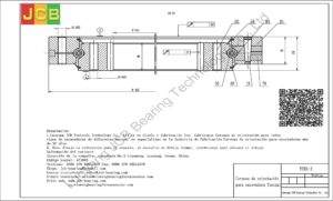 Coronas de orientación para yuchai excavadora YC85-3