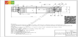 Coronas de orientación para yuchai excavadora YC85-6